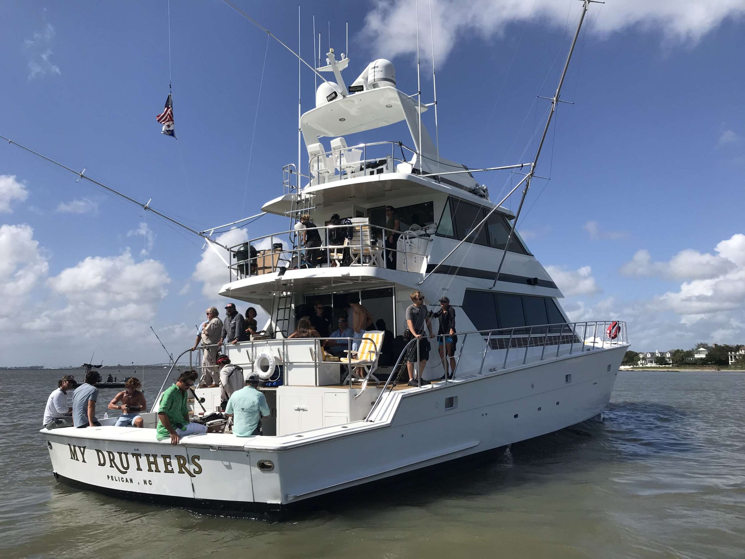 yacht in outer banks